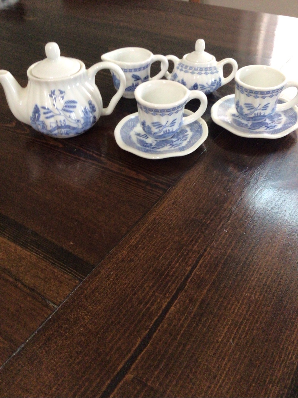 Miniature tea set - Picture 2 of 6